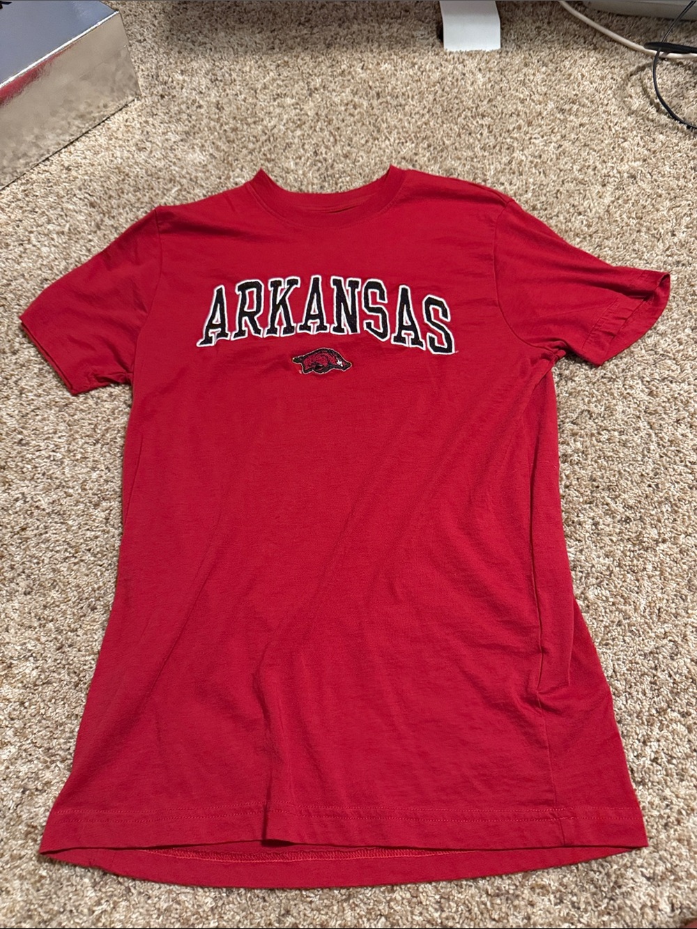 Arkansas Razorbacks Red Graphic Tee